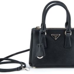 Prada Saffiano Lux Galleria Bag NERO 1