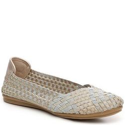 Incaltaminte Femei Easy Spirit Gibby Ballet Flat Silver Metallic