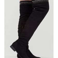 Incaltaminte Femei CheapChic Fashion Mastermind Thigh-high Boots Black
